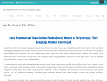 Tablet Screenshot of mastertokoonline.com